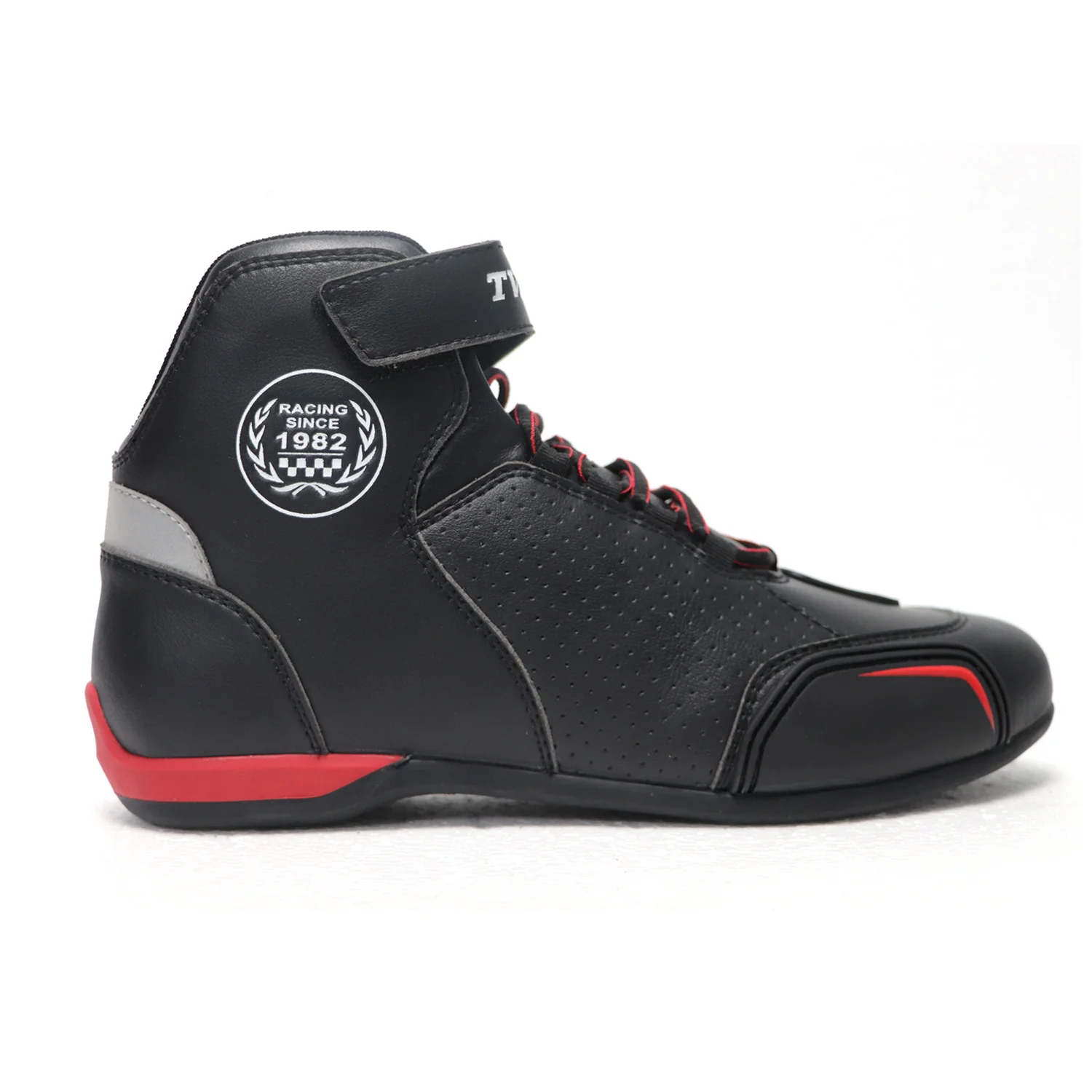 Ankle Length Riding Shoes - Stylish Black Boots with Reinforced Protection - Image 3