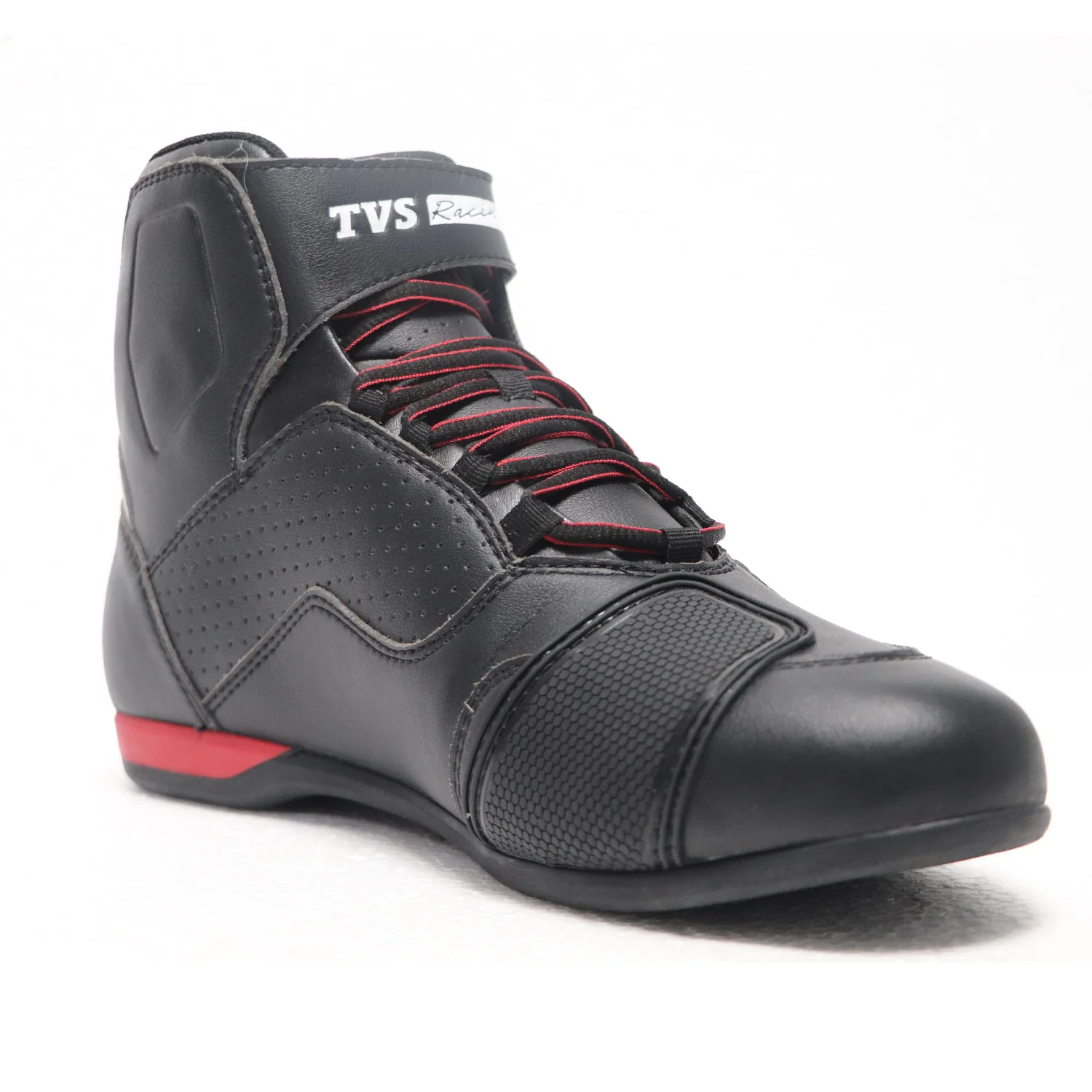 Ankle Length Riding Shoes - Stylish Black Boots with Reinforced Protection - Image 7