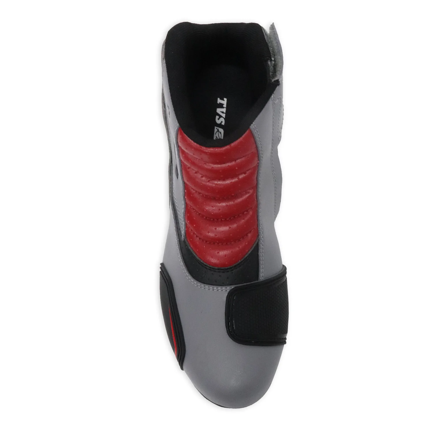 Ankle Length Slip-On Riding Shoes - Durable Grey Boots with Waterproof and Reflective Features - Image 4