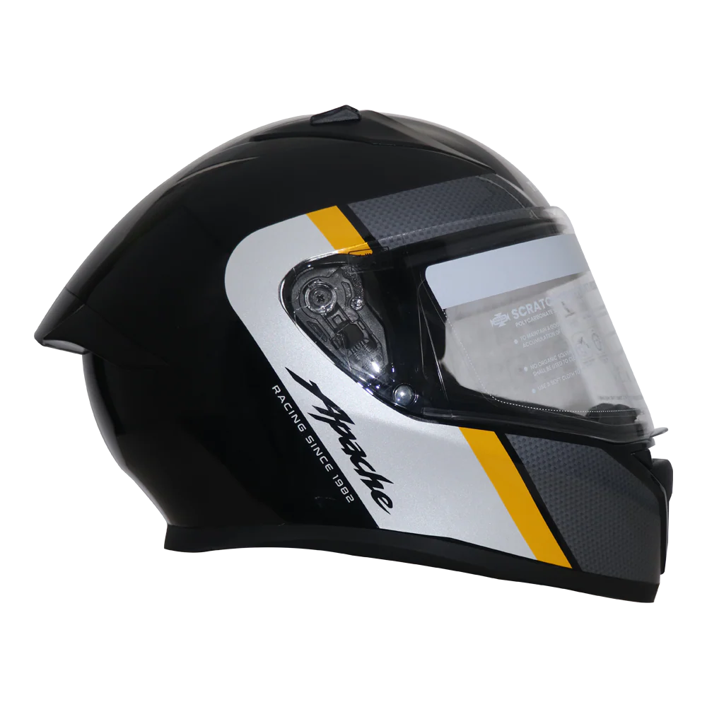 APACHE Full Face Helmet for Men | Superior Ventilation & Maximum Protection - Image 3