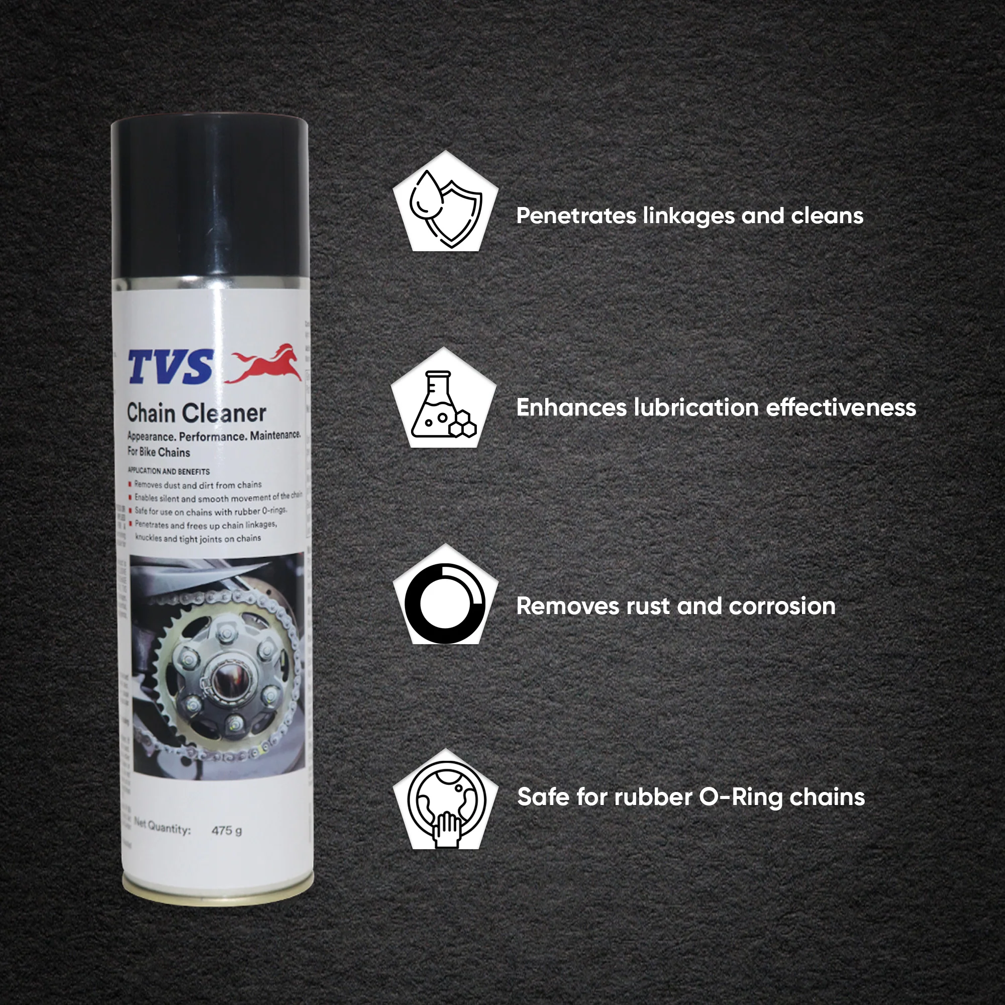 TVS Chain Cleaner - Effective Bike Chain Maintenance - Image 3