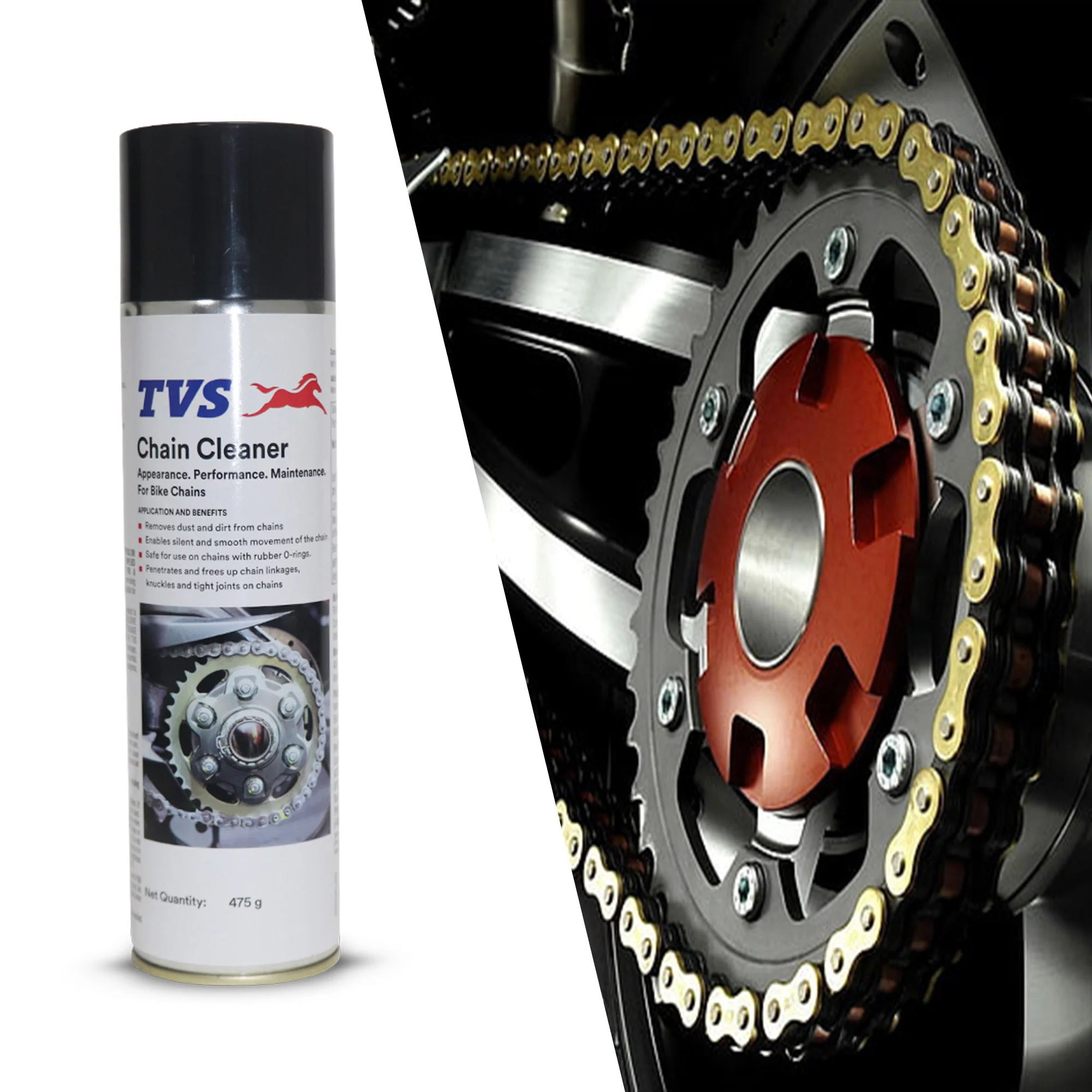 TVS Chain Cleaner - Effective Bike Chain Maintenance - Image 4