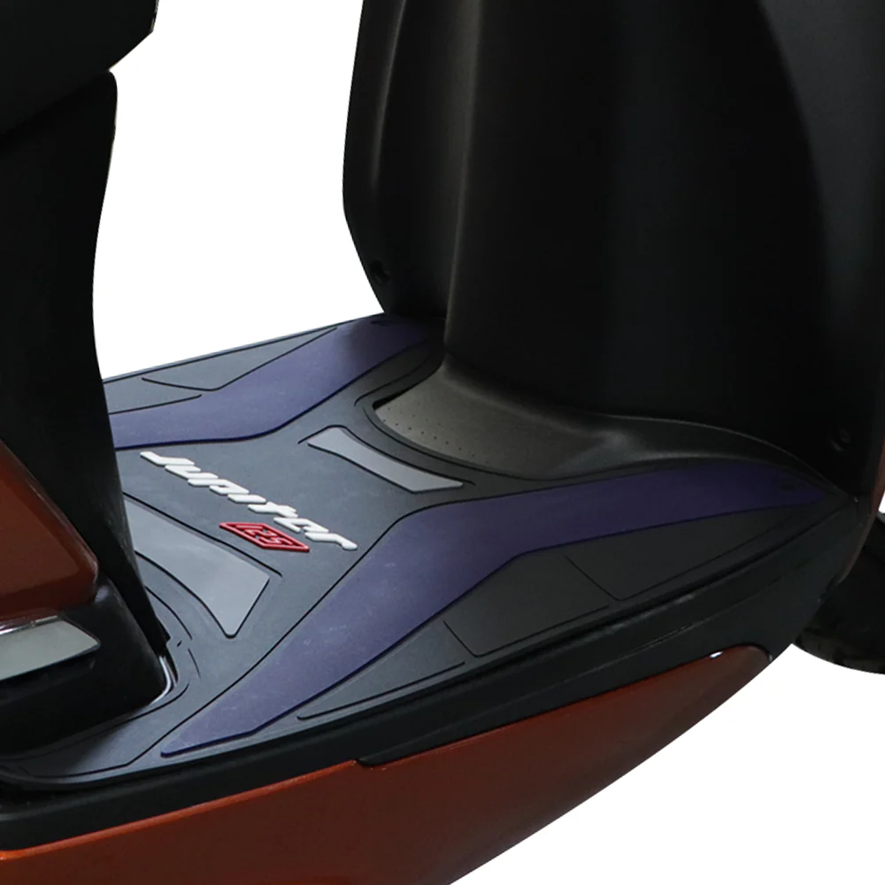 TVS Designer Jupiter 125 Floor Mat BLUE  – Custom-Fit, Non-Slip, Weather-Resistant Scooter Floor Mat - Image 2