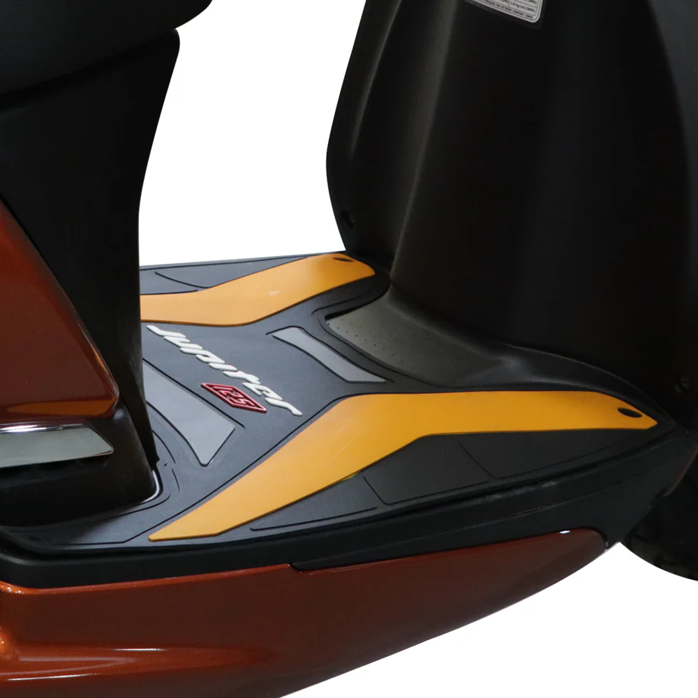 TVS Designer - Jupiter 125 Floor Mat  – Custom-Fit, Non-Slip, Weather-Resistant Scooter Floor Mat - Image 2