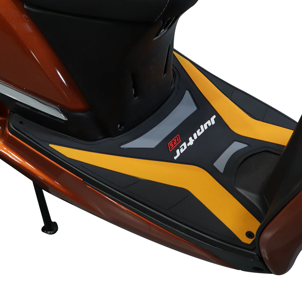TVS Designer - Jupiter 125 Floor Mat  – Custom-Fit, Non-Slip, Weather-Resistant Scooter Floor Mat - Image 3