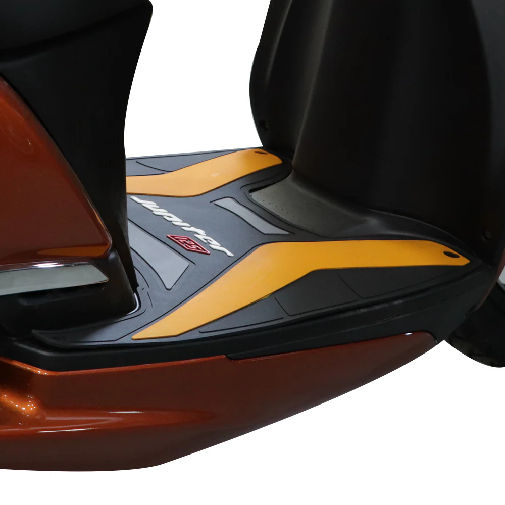 TVS Designer - Jupiter 125 Floor Mat  – Custom-Fit, Non-Slip, Weather-Resistant Scooter Floor Mat - Image 4