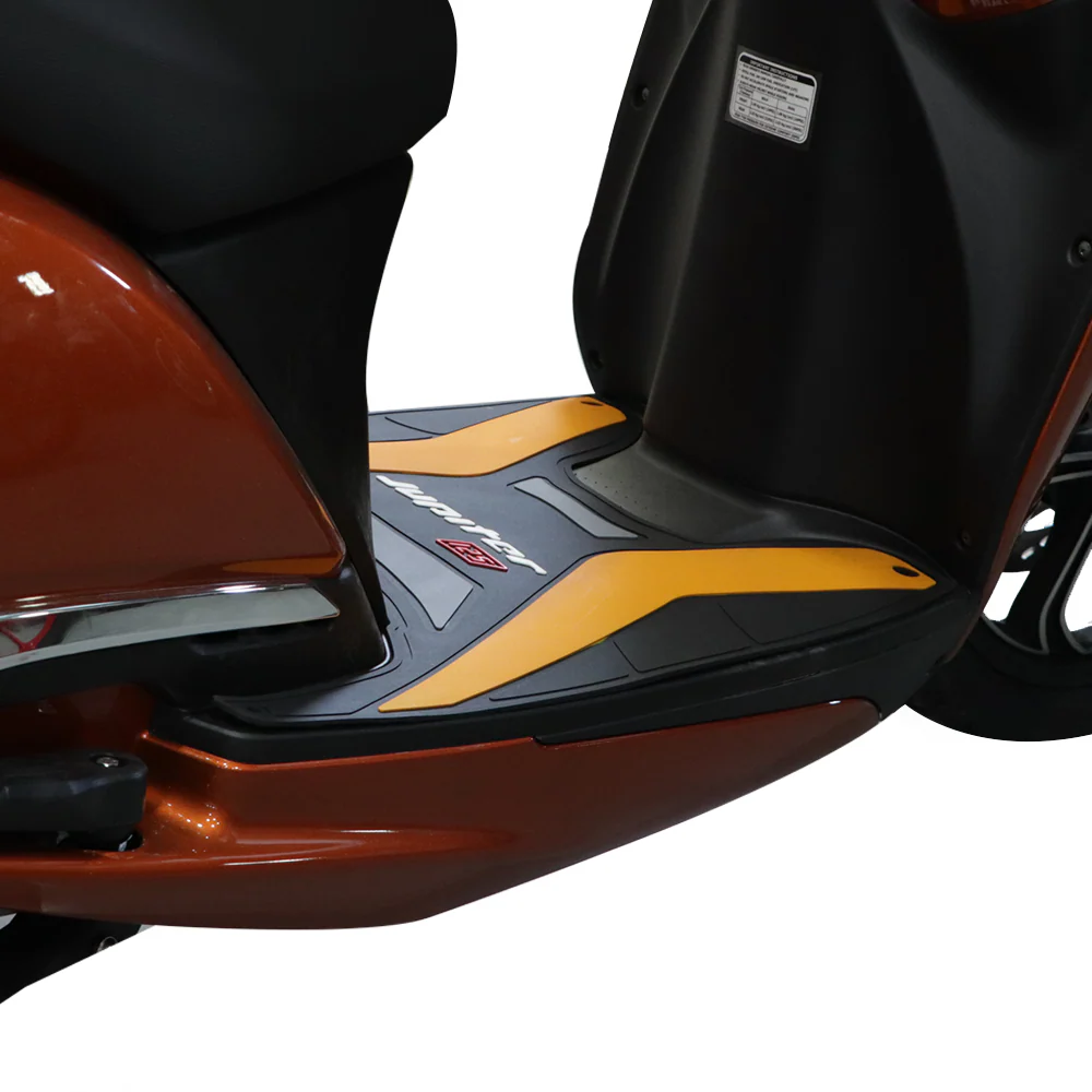 TVS Designer - Jupiter 125 Floor Mat  – Custom-Fit, Non-Slip, Weather-Resistant Scooter Floor Mat - Image 5