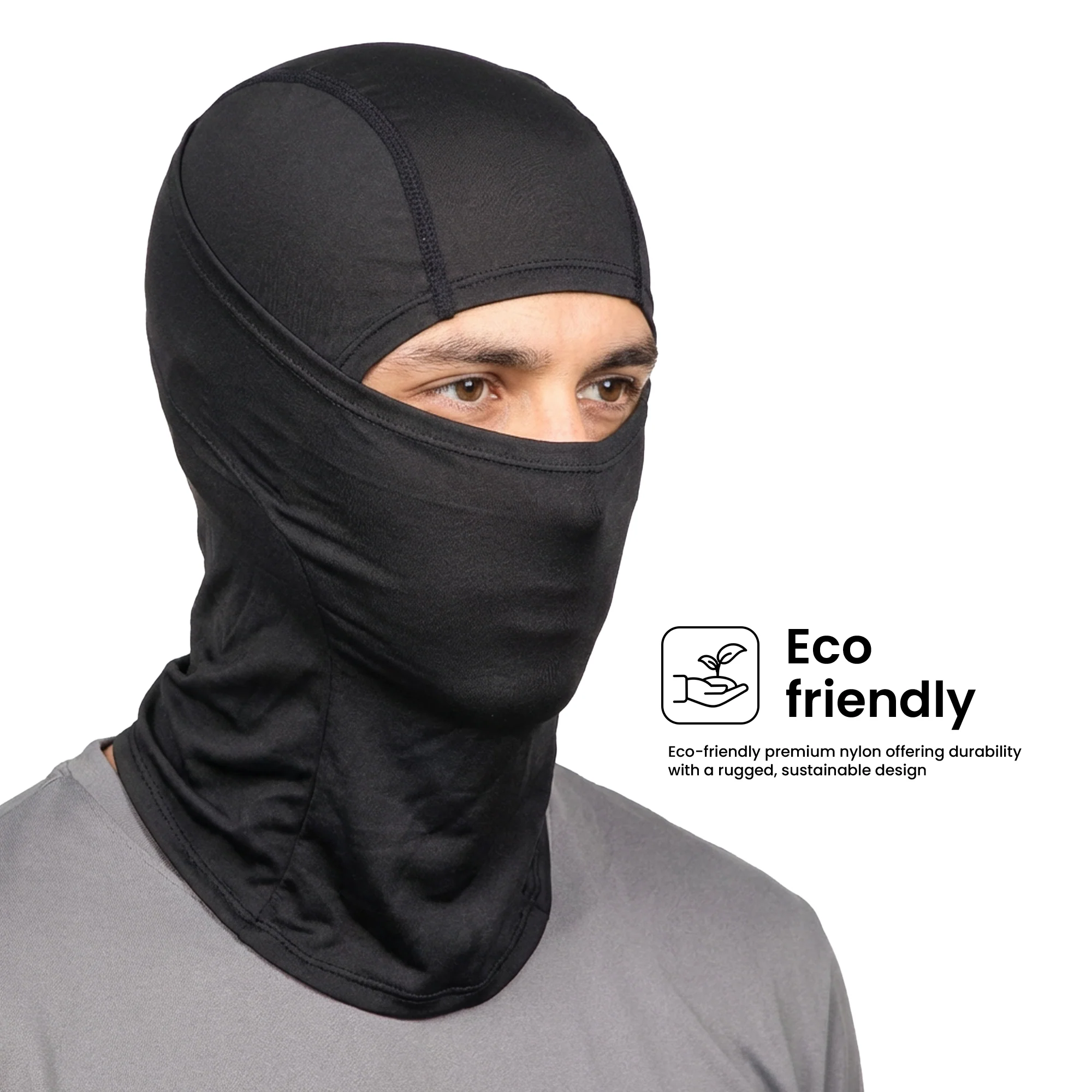 EverRide Balaclava for Men & Women | Breathable & Eco-Friendly | Long-Lasting Durability | UV Protection | Lightweight & Comfortable - Image 3