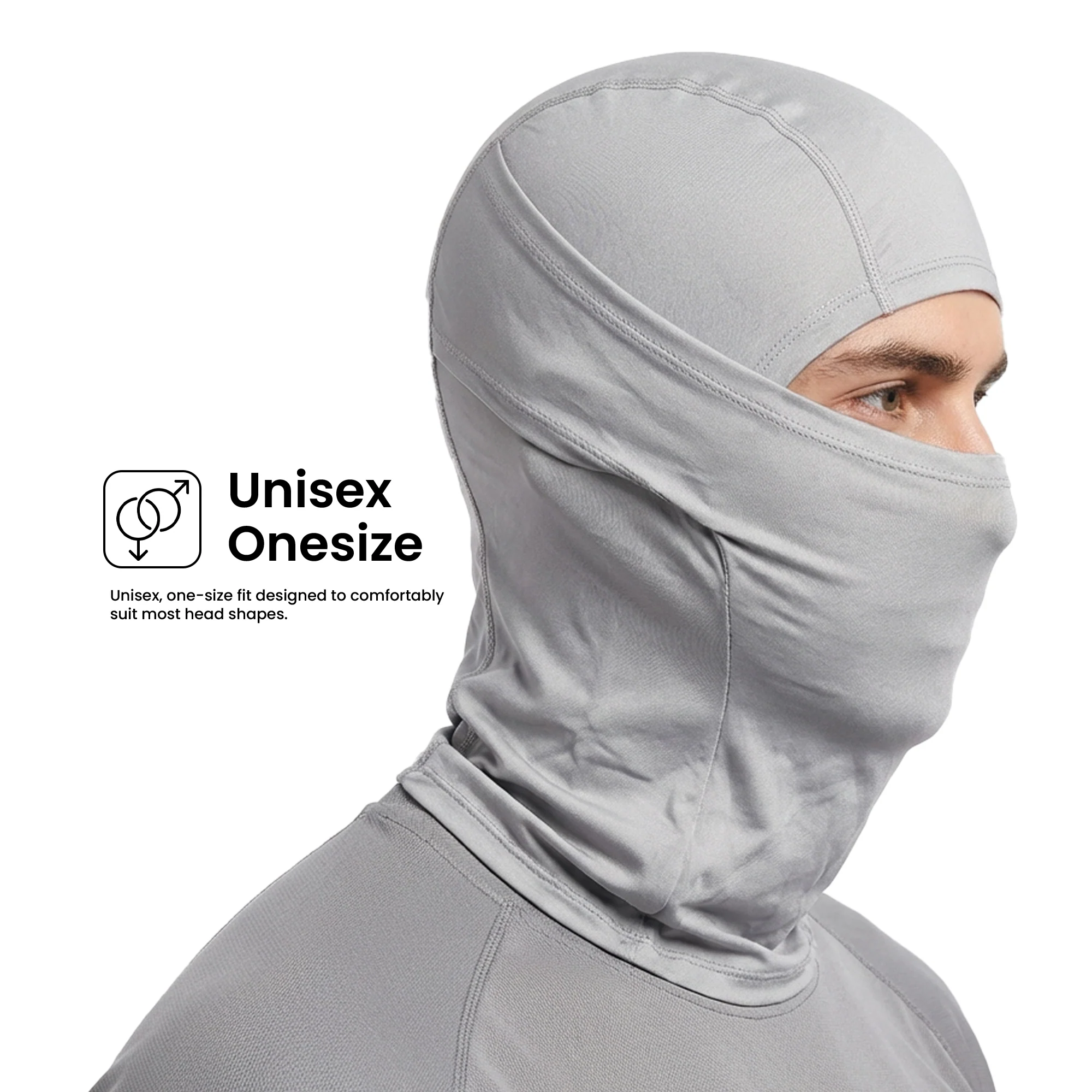 EverRide Balaclava for Men & Women | Breathable & Eco-Friendly | Long-Lasting Durability | UV Protection | Lightweight & Comfortable - Image 9