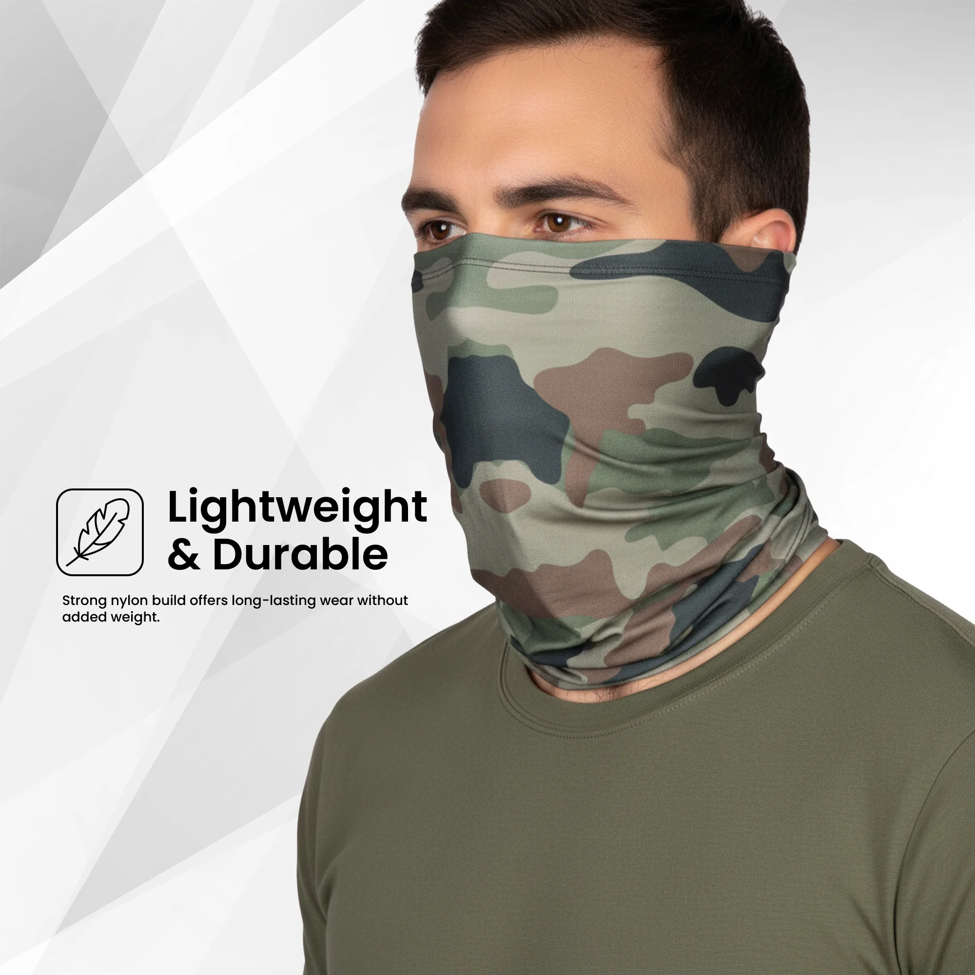 EverRide Eco All-Over Print Neck Gaiter | Seamless Comfort | Lightweight & Durable | UV Protected | Unisex - Image 6