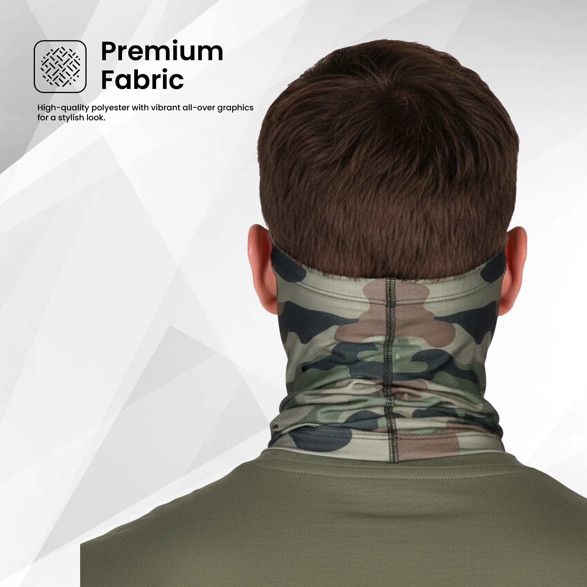 EverRide Eco All-Over Print Neck Gaiter | Seamless Comfort | Lightweight & Durable | UV Protected | Unisex - Image 7