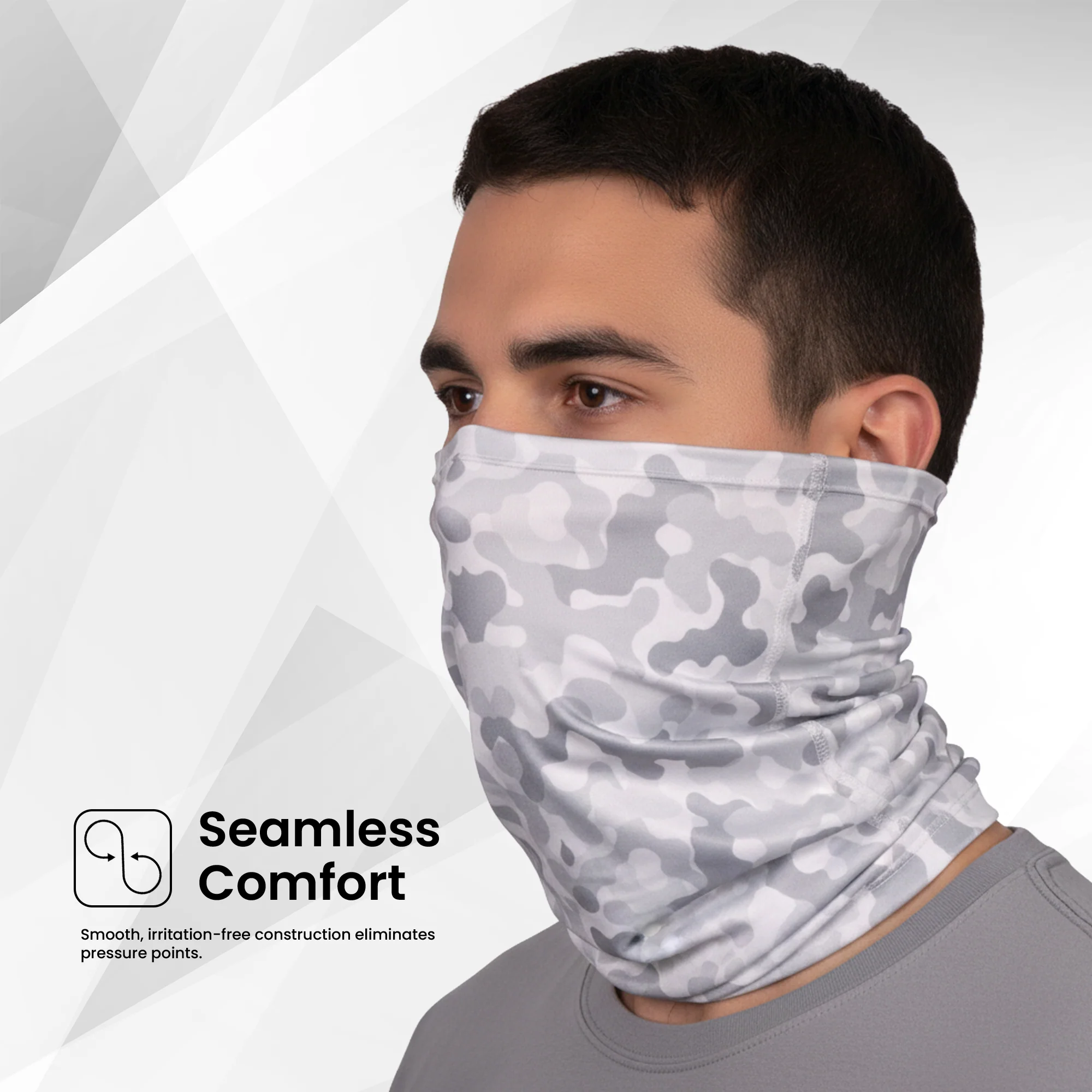 EverRide Eco All-Over Print Neck Gaiter | Seamless Comfort | Lightweight & Durable | UV Protected | Unisex - Image 8
