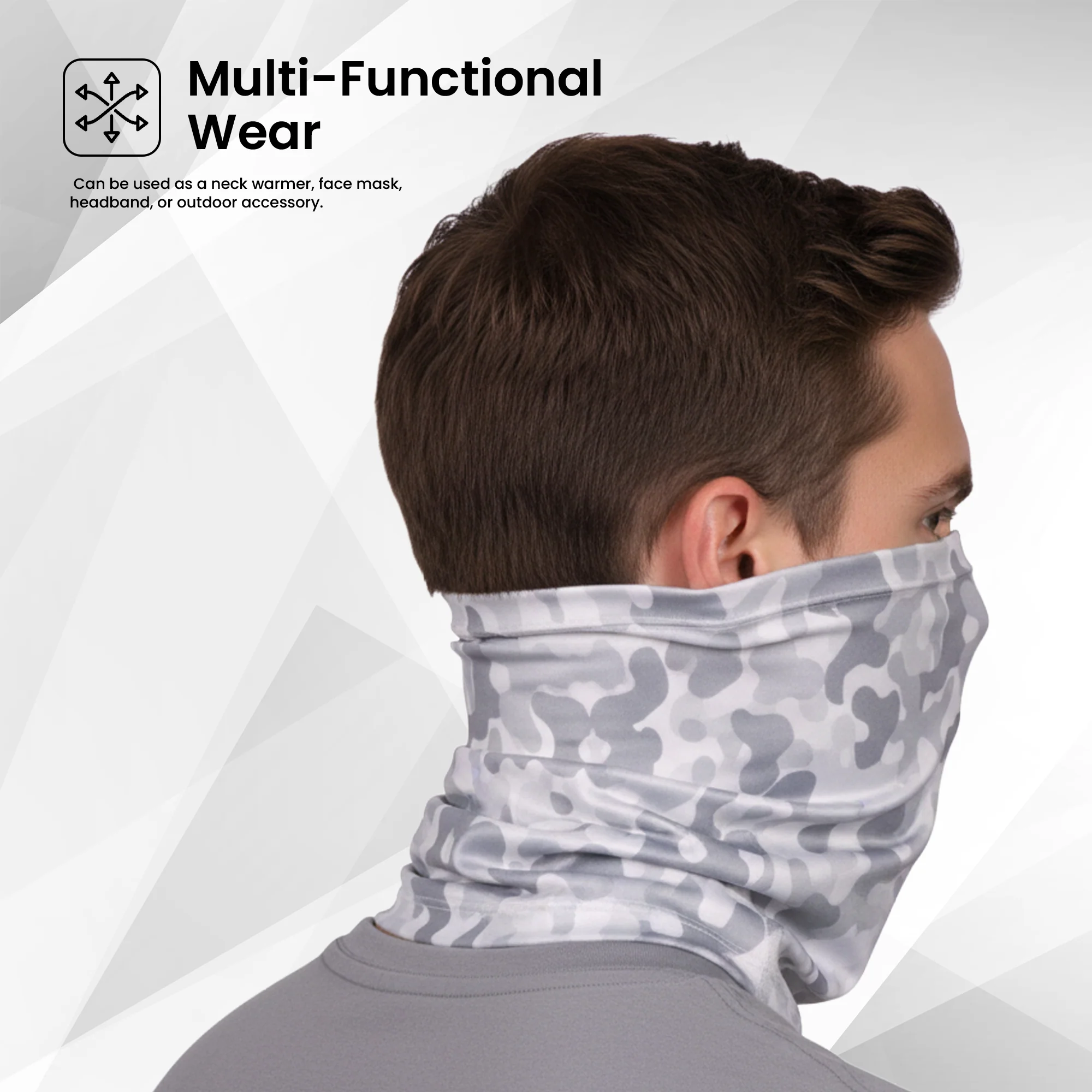 EverRide Eco All-Over Print Neck Gaiter | Seamless Comfort | Lightweight & Durable | UV Protected | Unisex - Image 9