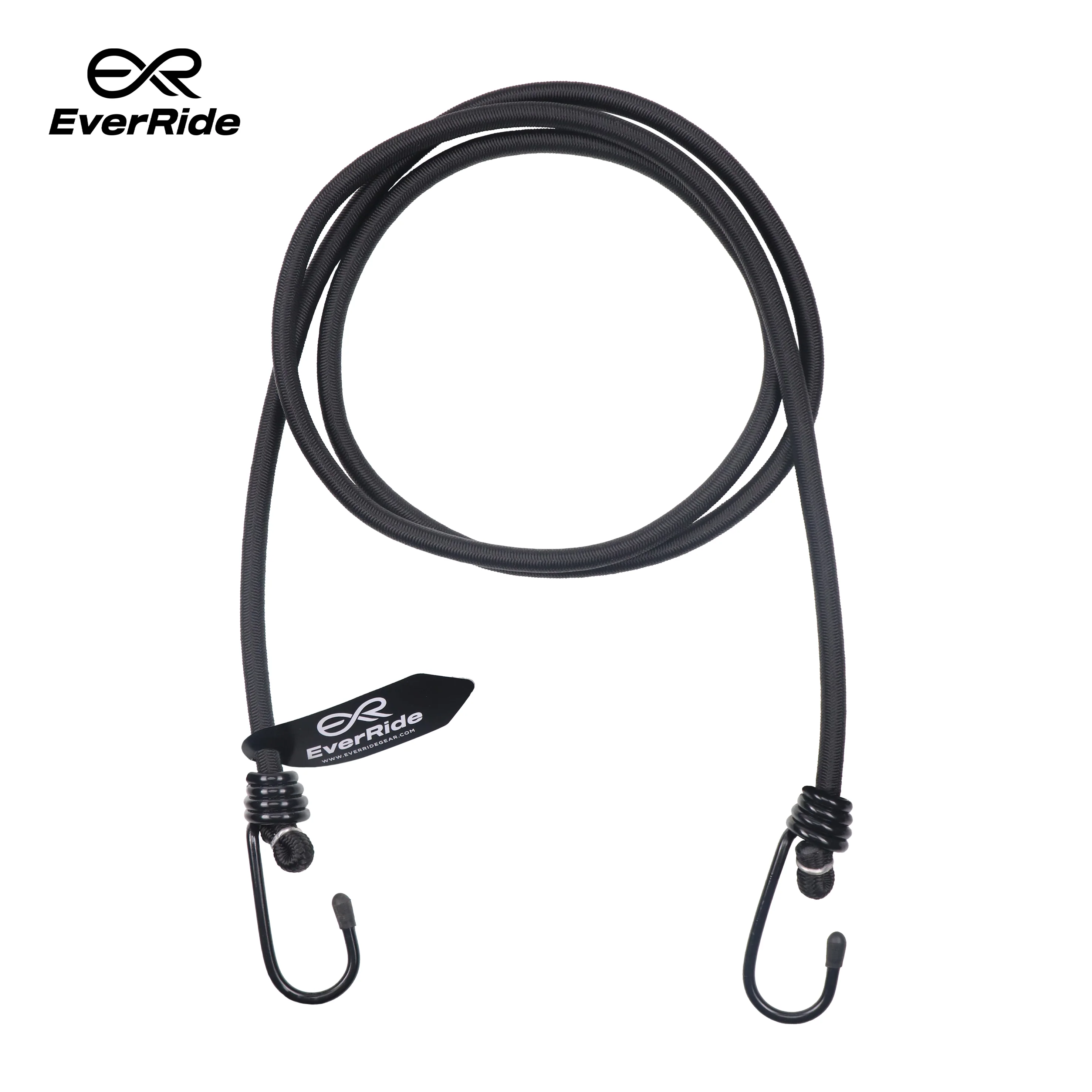 EverRide Heavy Duty Bungee Cord – 2 Feet | Color; Black - Image 3
