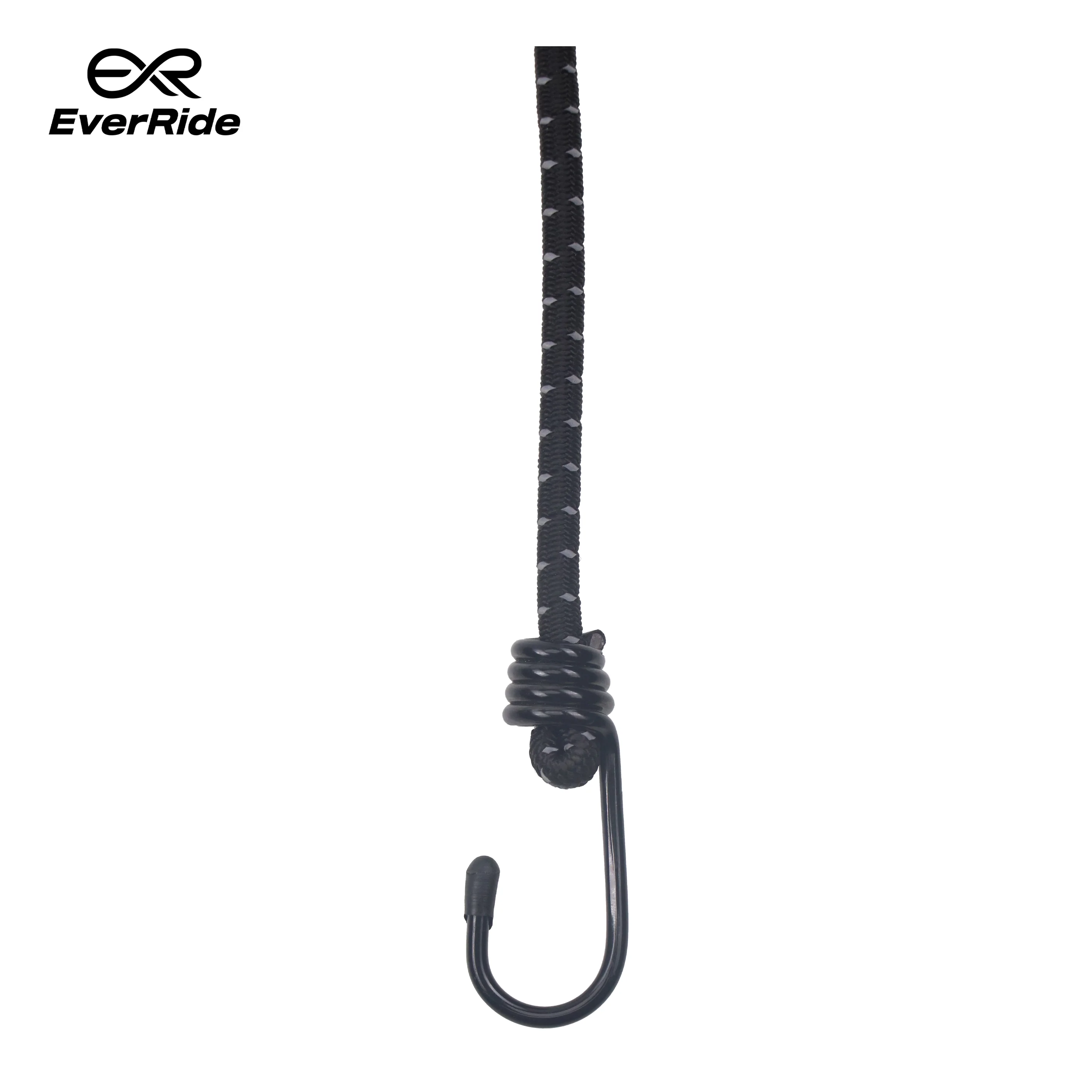 EverRide Heavy Duty Reflective Bungee Cord – 3 Feet | Color; Black - Image 5