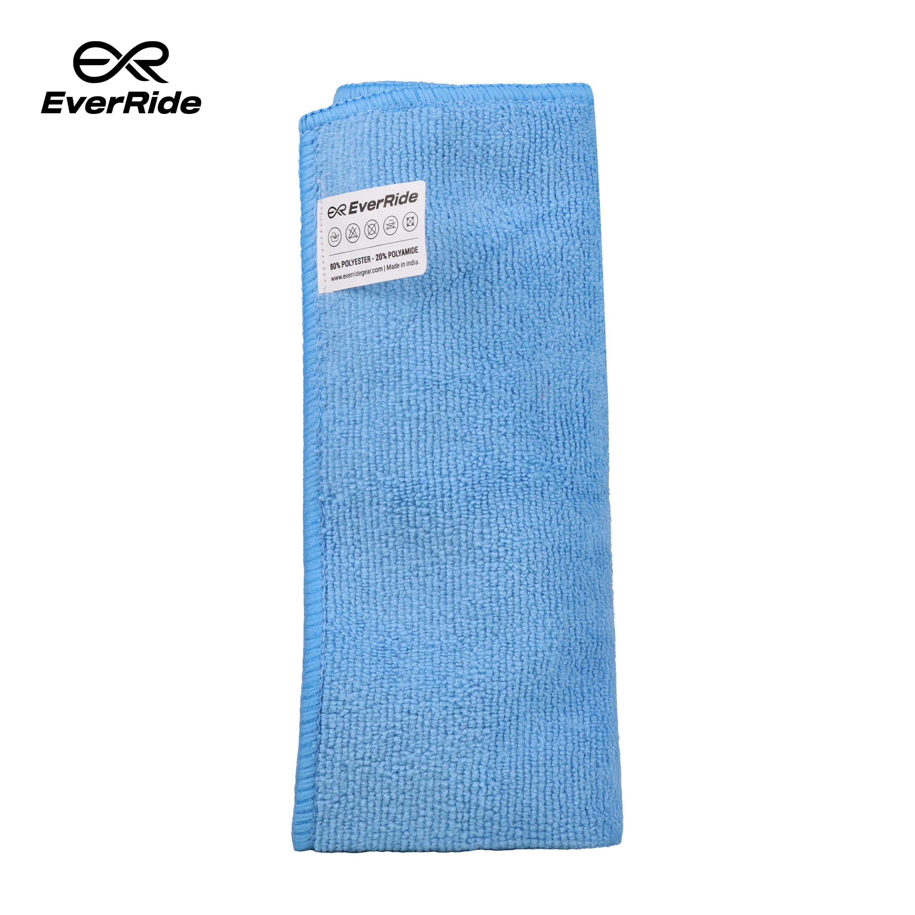 EverRide Microfiber Single Cleaning Cloth 15x15 inches – Quick Absorption, Lint-Free & Scratch-Free | Soft Multipurpose Cloth for Bike, Car & Helmet - Image 6