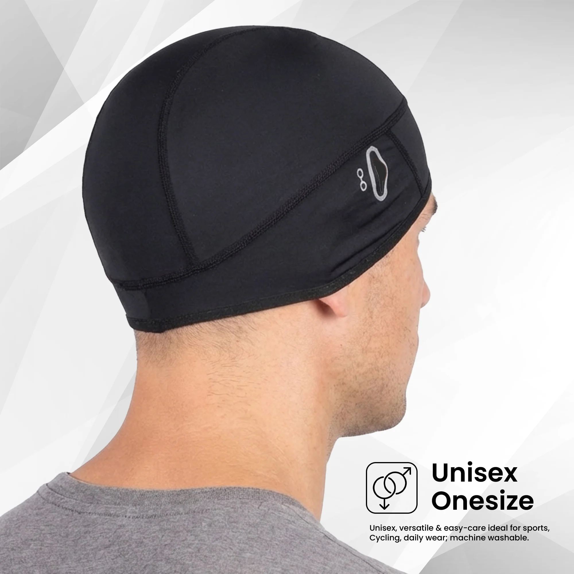EverRide Premium Skull Cap for Men & Women | High Elastic | Breathable Fabric | One Size Fits All | Lightweight & Comfortable - Image 6