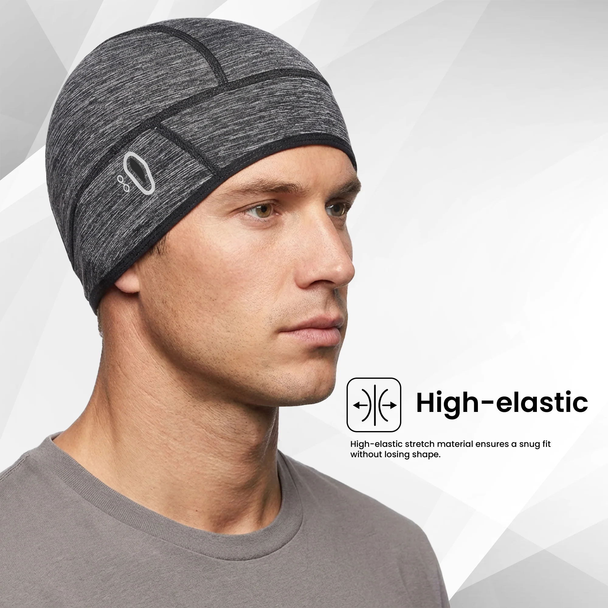 EverRide Premium Skull Cap for Men & Women | High Elastic | Breathable Fabric | One Size Fits All | Lightweight & Comfortable - Image 8