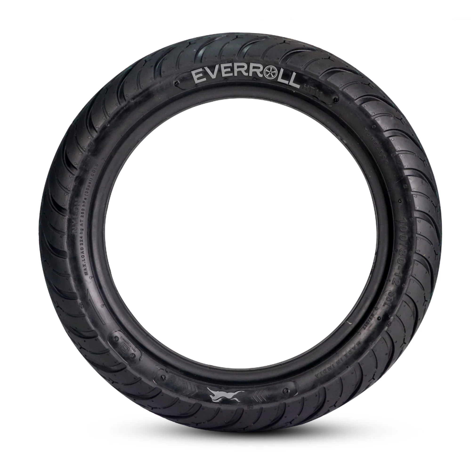 EverRoll 110/80-12 TL PM HT12 Rear Tubeless Nylon Tyre | Vehicle Compatibility - TVS Ntorq Rear - Image 4