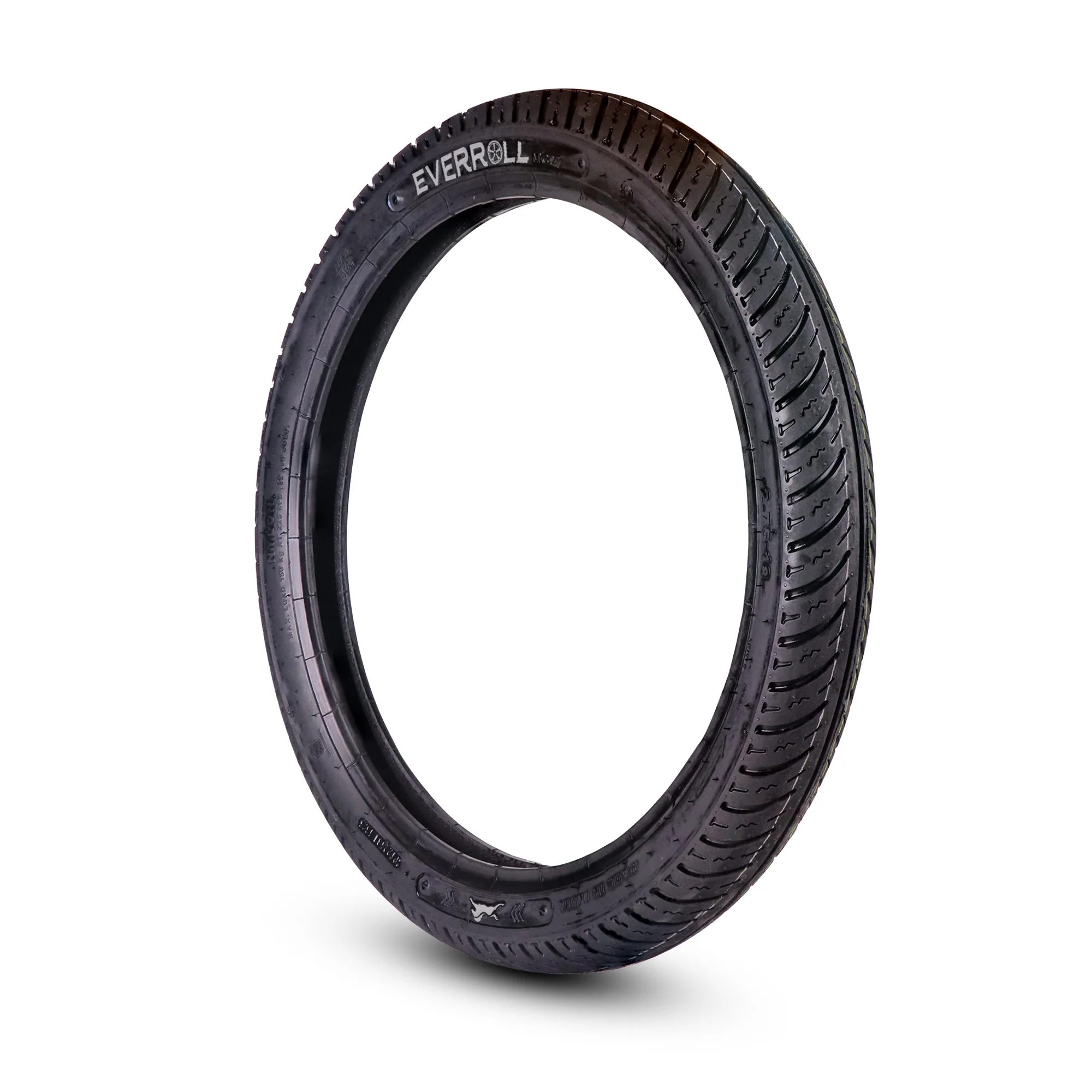 EverRoll Front Nylon Tyre with Tube - 2.75-18 TT PM MC27 | Vehicle Compatibility - TVS Radeon - Image 3