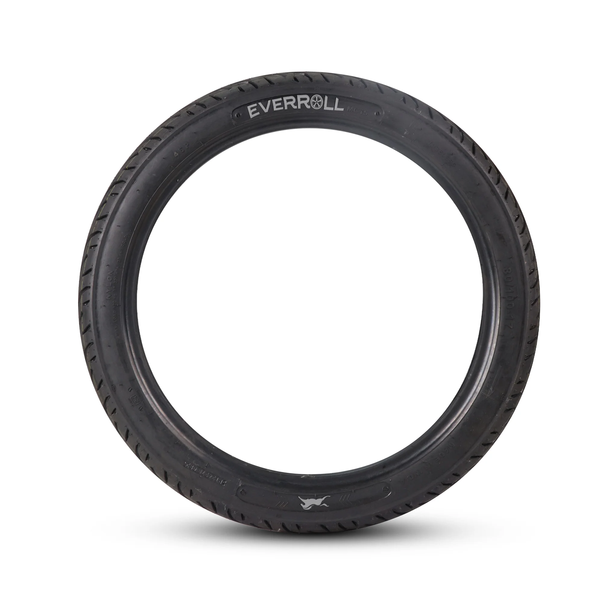 EverRoll Front Tubeless Nylon Tyre - 80/100-17 TL PM MC15 | Vehicle Compatibility - TVS Star City, City 125 - Image 4