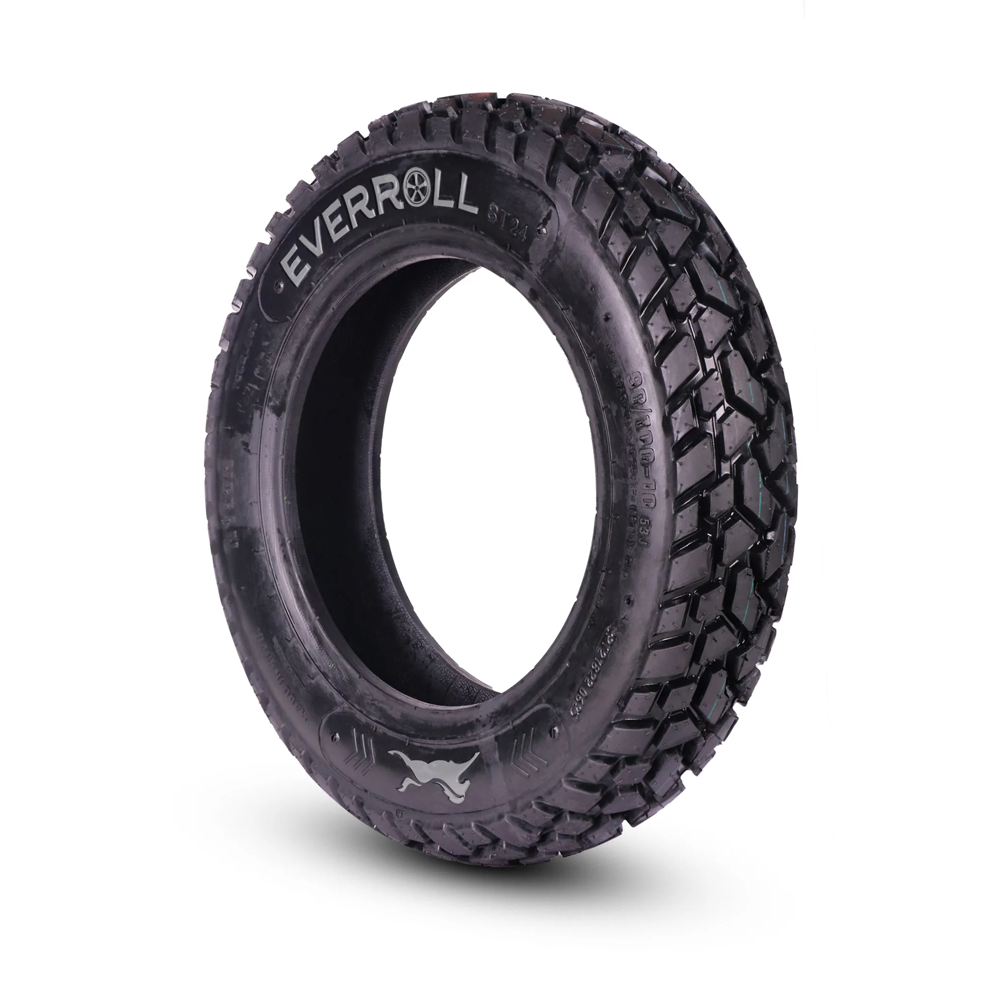 EverRoll Tubeless Nylon Rear Tyre - 90/100-10 TL PM ST24 | Vehicle Compatibility - TVS Scooty Zest 110 - Image 3