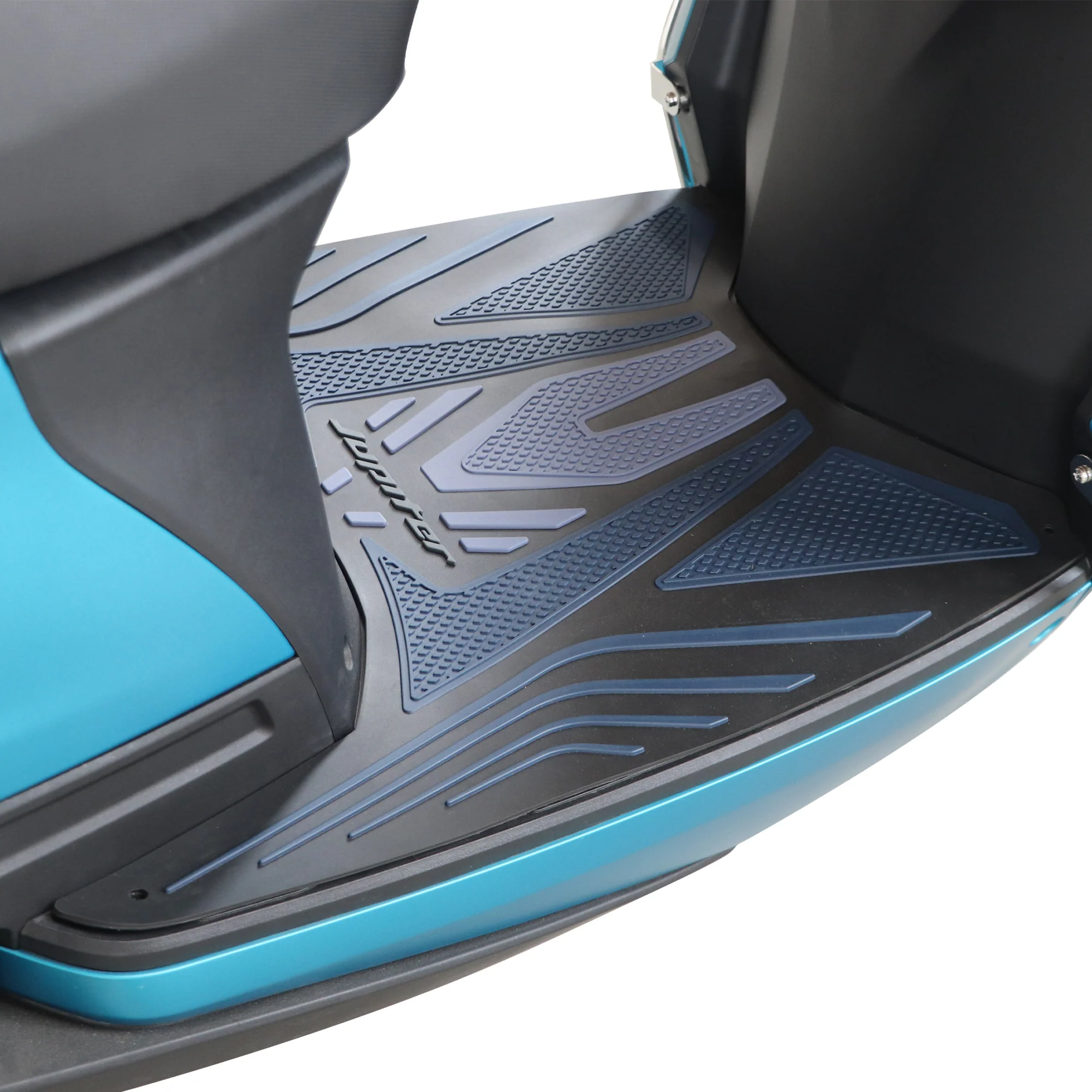 Floor Mat Black & Blue for Jupiter 110 | Premium Vehicle Floor Mat - Image 5