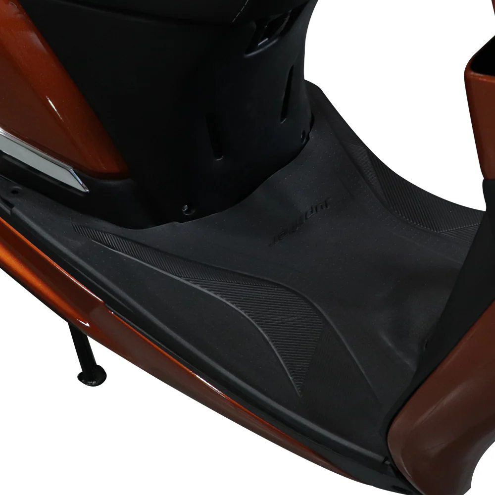 TVS Designer - Jupiter 125 Floor Mat BLACK – Custom-Fit, Non-Slip, Weather-Resistant Scooter Floor Mat - Image 2
