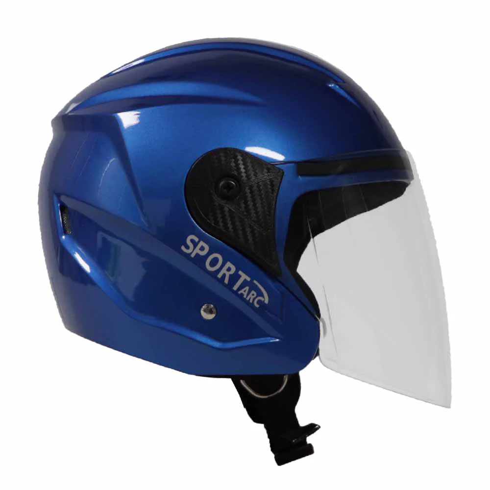 TVS Half Helmet Face ARC HFT BEI  – Premium Protection & Comfort - Image 5