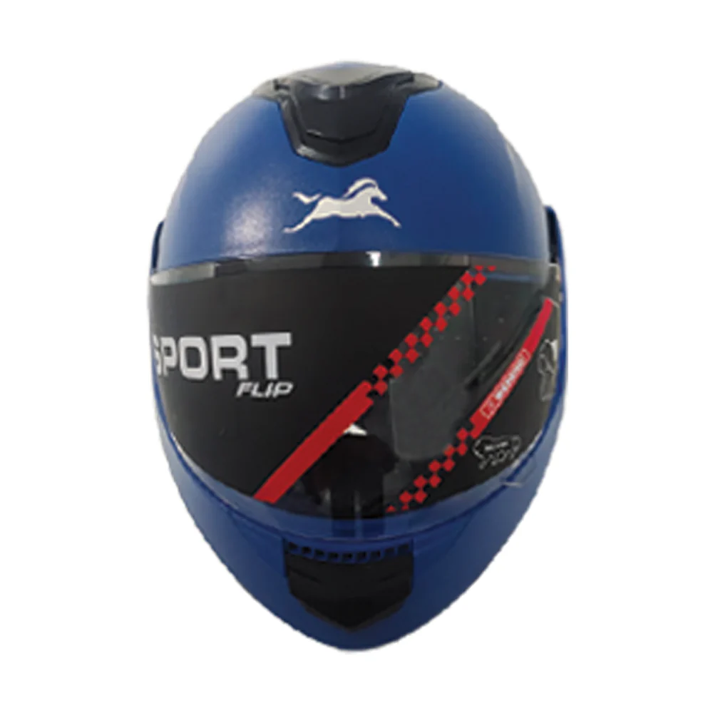 TVS Helmet Full Face Flip Blue - Premium Quality Head Protection - Image 2