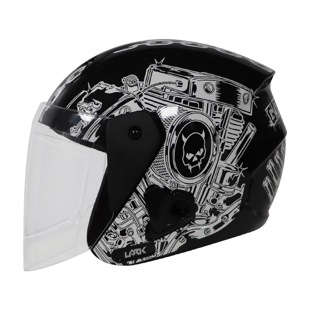 Helmet Half Face Black G1 – Premium Protection & Comfort - Image 2