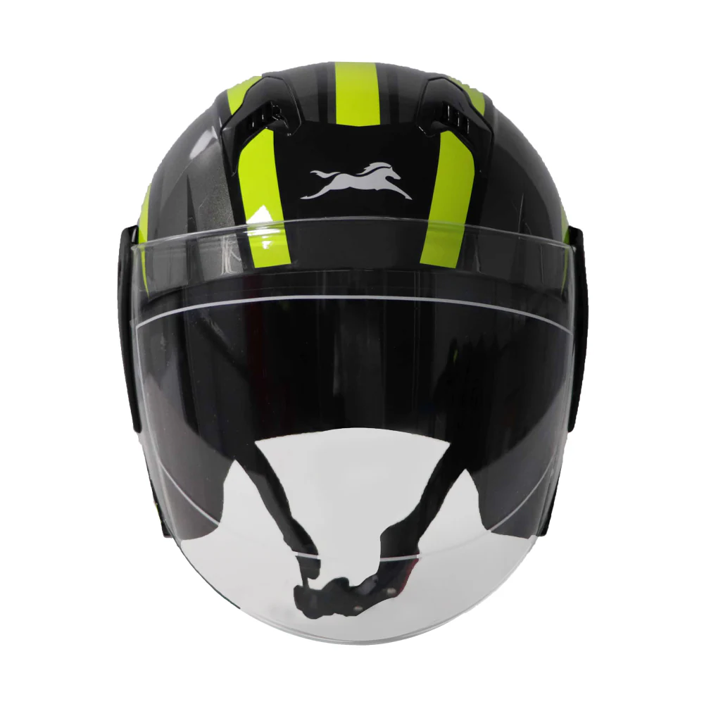 Helmet Half Face Yellow G3 | Premium Safety & Performance by TVS XPOD - Image 2