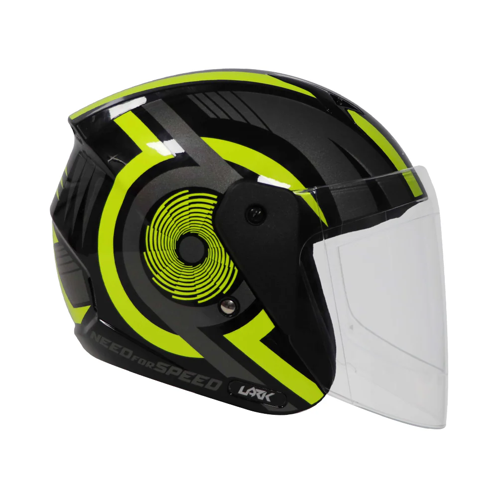 Helmet Half Face Yellow G3 | Premium Safety & Performance by TVS XPOD - Image 3