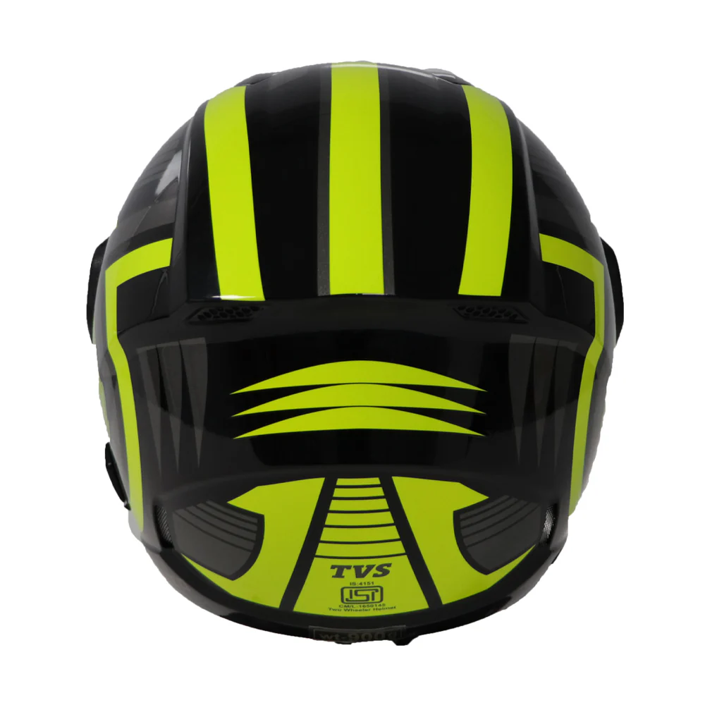 Helmet Half Face Yellow G3 | Premium Safety & Performance by TVS XPOD - Image 4
