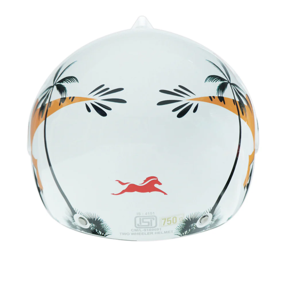 TVS Kids Half Face Dino Adventure Helmet - Safety Riders Unisex Design - Image 4