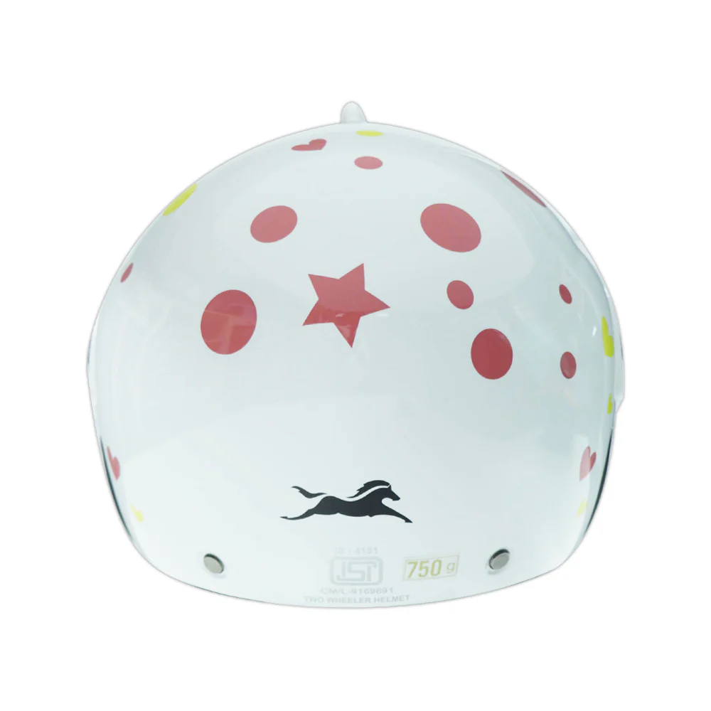 TVS Kids HF Pink Sky Helmet - Stylish and Safe Motocross Protection - Image 6