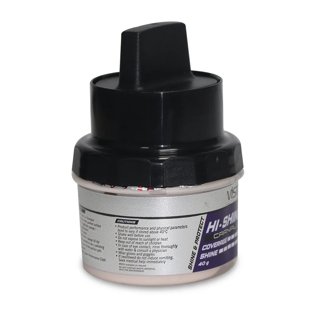 TVS High Shine Wax 40g - Carnauba Wax for a Showroom Finish - Image 2