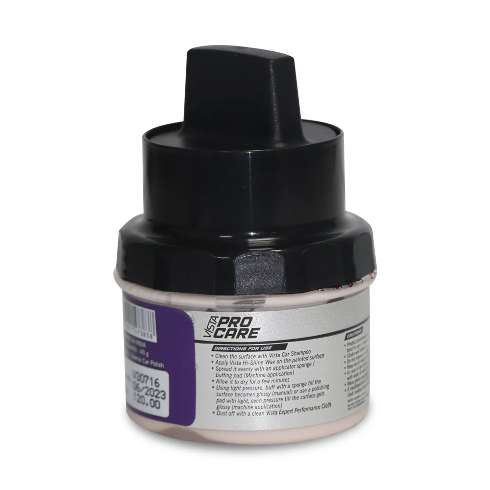 TVS High Shine Wax 40g - Carnauba Wax for a Showroom Finish - Image 4