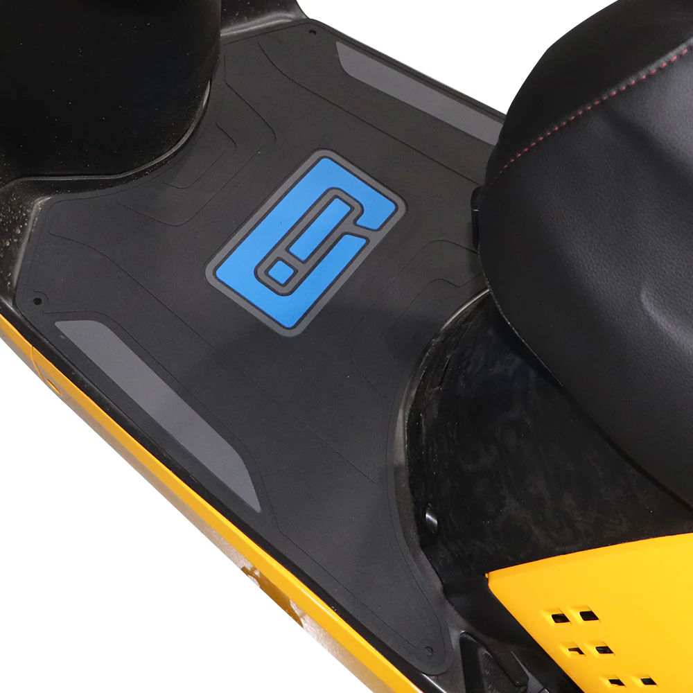 TVS IQUBE DESIGNER FLOOR MAT – Custom-Fit, Non-Slip, Weather-Resistant Scooter Floor Mat - Image 4