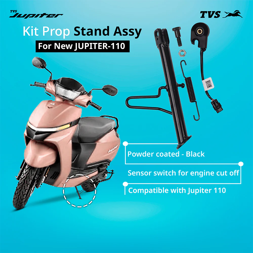 TVS Jupiter Kit Side Stand - Designed for Stability and Durability - Image 2