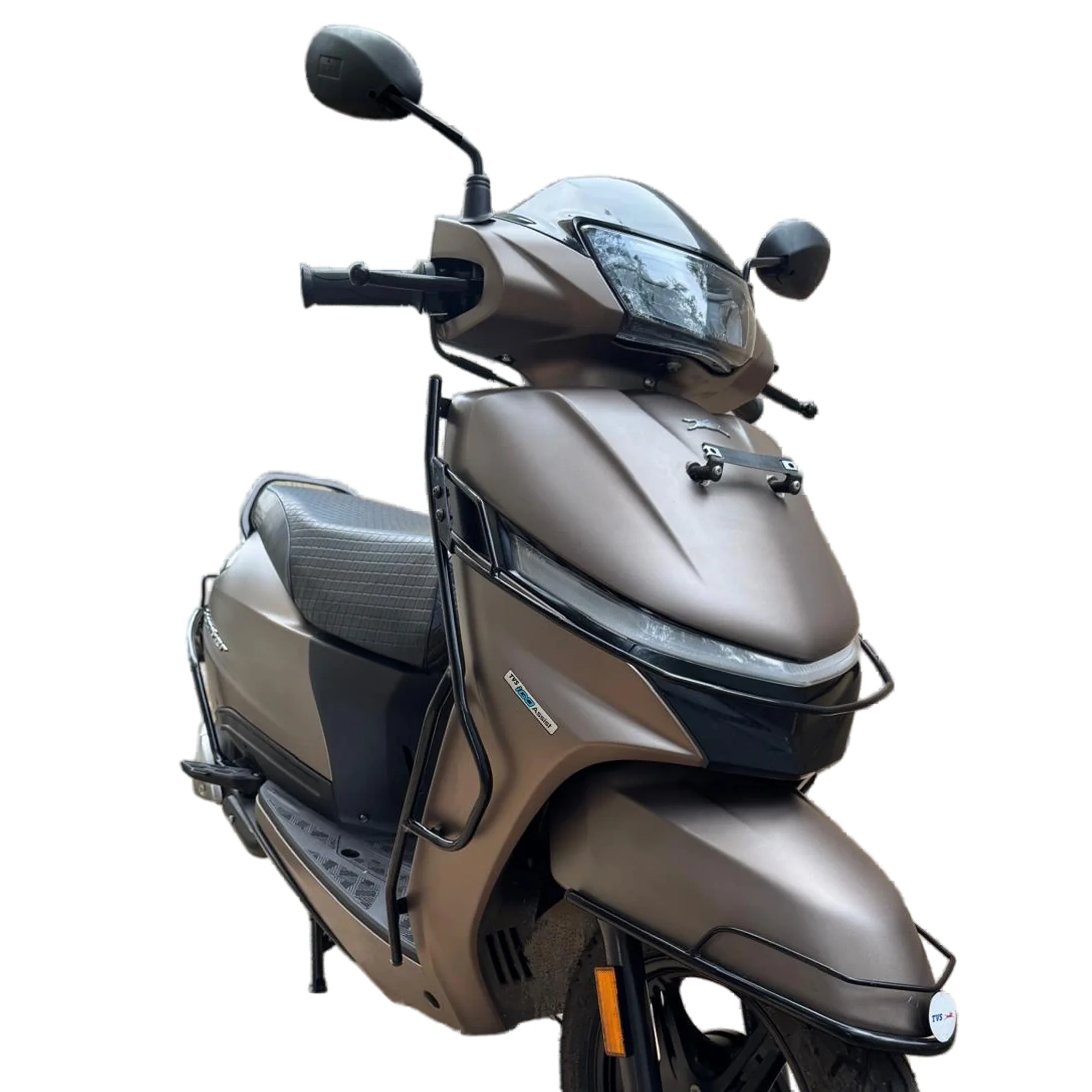 TVS Kit Scooter Guard Black - Image 4