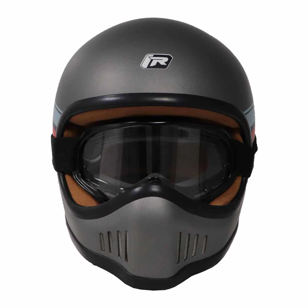 TVS Full Face Enduro Grey Helmet – Premium Safety & Comfort - Image 4