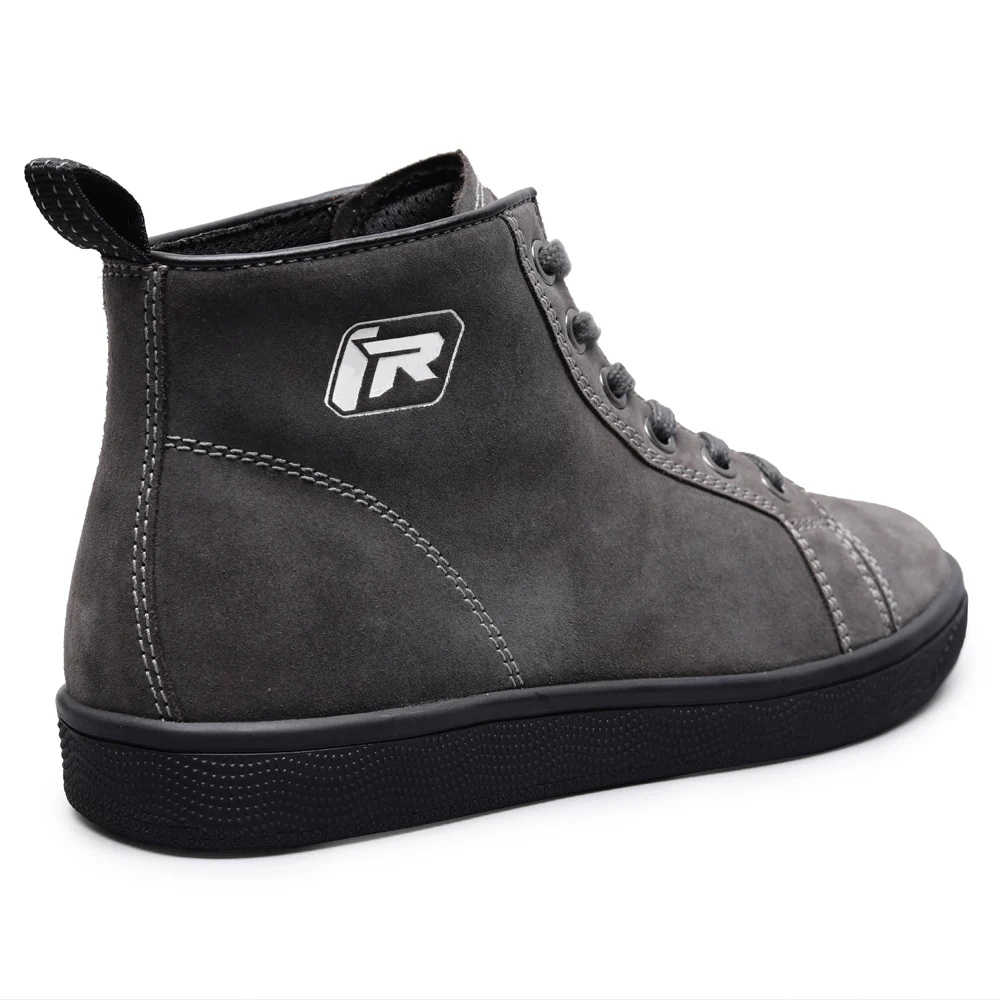 TVS Ronin Edition Mid Ankle Riding Shoes - Oiled Sheep Suede, Dual Closure, Enhanced Safety - Image 5