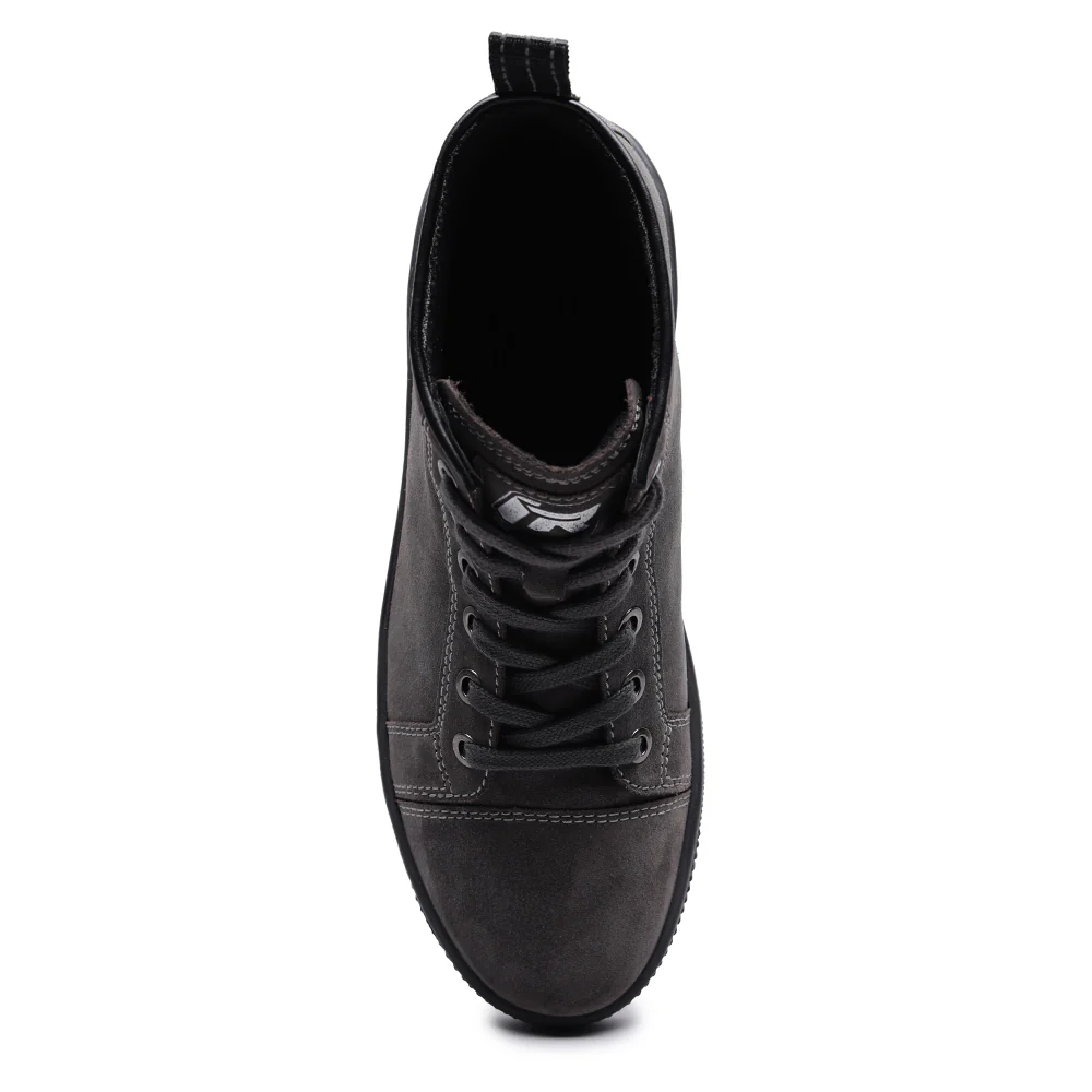 TVS Ronin Edition Mid Ankle Riding Shoes - Oiled Sheep Suede, Dual Closure, Enhanced Safety - Image 6