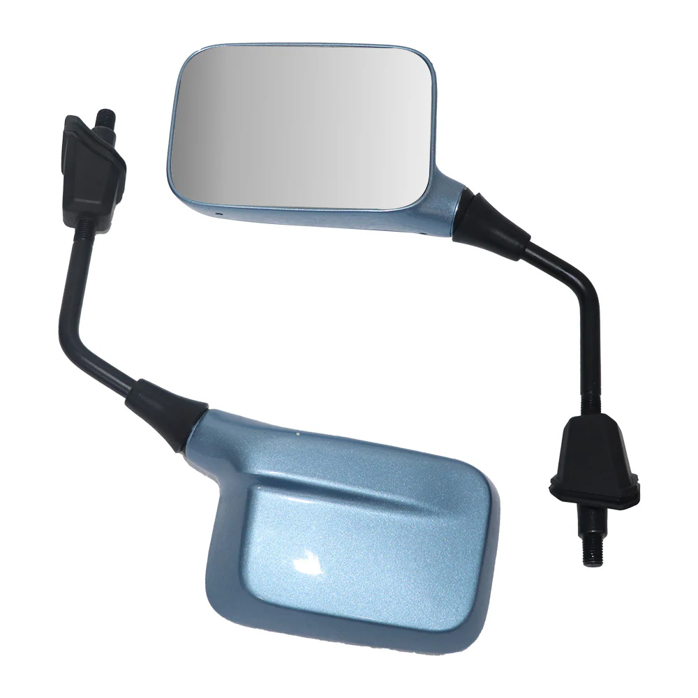 TVS iQube Mint Blue Mirror – Durable, Adjustable, and Stylish - Image 3