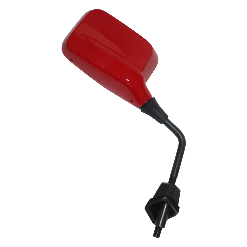 TVS IQUBE Left Hand Comp Racing Red Assembly Mirror - Durable & Stylish - Image 3