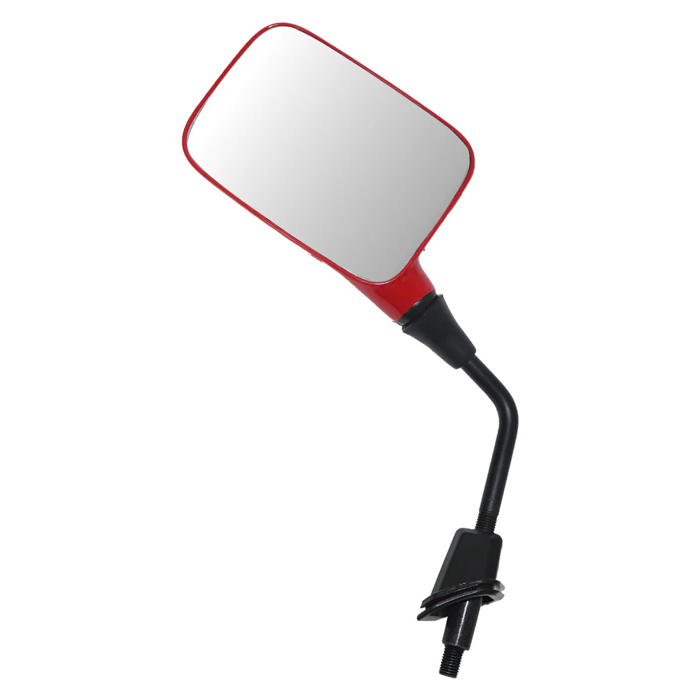 TVS IQUBE Left Hand Comp Racing Red Assembly Mirror - Durable & Stylish - Image 4