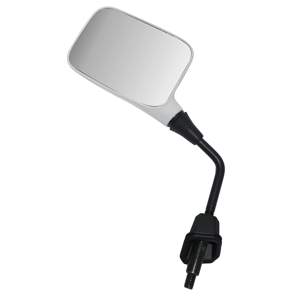 TVS IQUBE Left Hand Pearl White Assembly Mirror - Durable & Stylish - Image 3