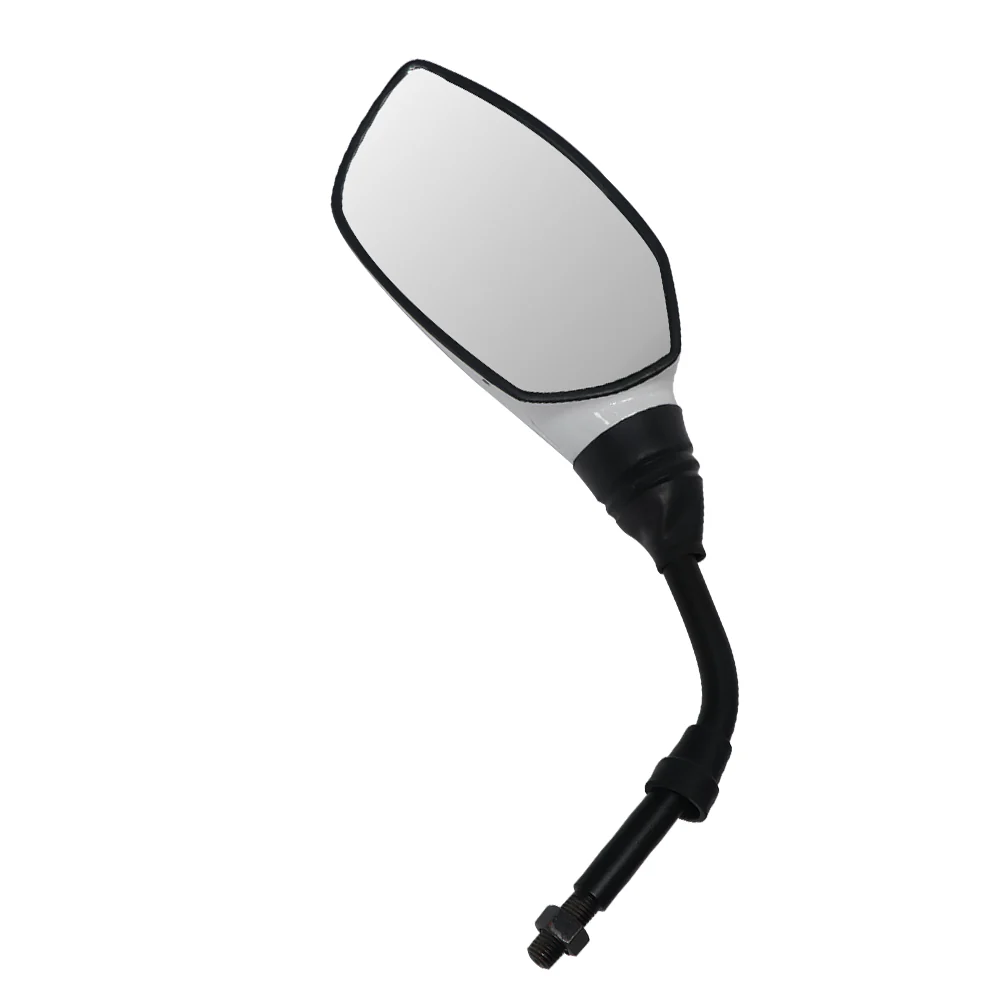 TVS Apache Left Hand Pearl White Rear View Mirror – Stylish and Durable - Image 4