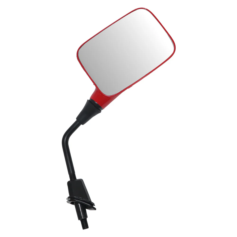 TVS IQUBE Right Hand Comp Racing Red Assembly Mirror - Durable & Stylish - Image 3